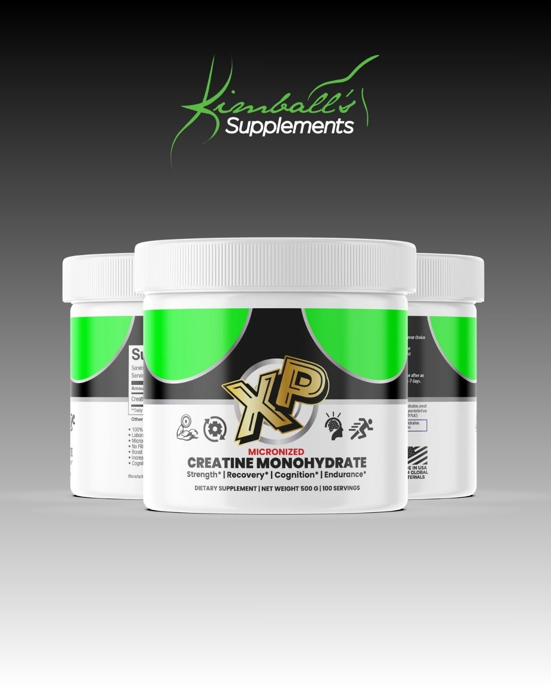 XP: 100 Servings of Creatine Micronized Monohydrate
