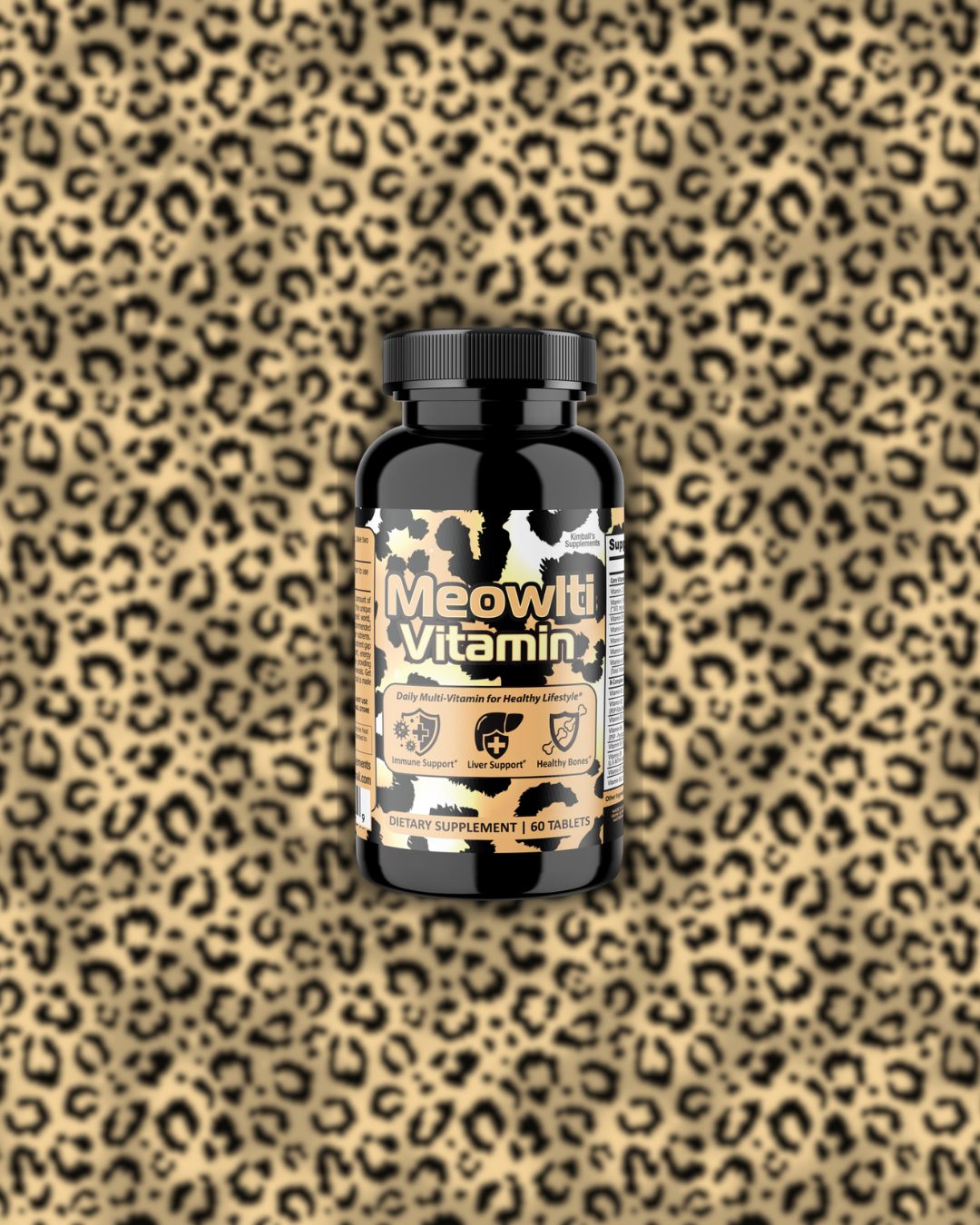 Meowlti-Vitamin: Multi-Vitamin, Thyroid Support, Bone and Joint Support, and Liver Support