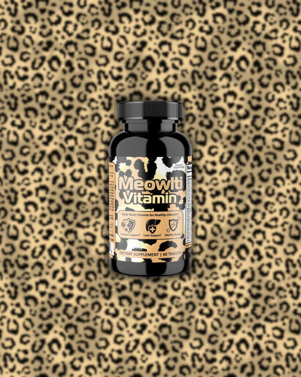 Meowlti-Vitamin: Multi-Vitamin, Thyroid Support, Bone and Joint Support, and Liver Support